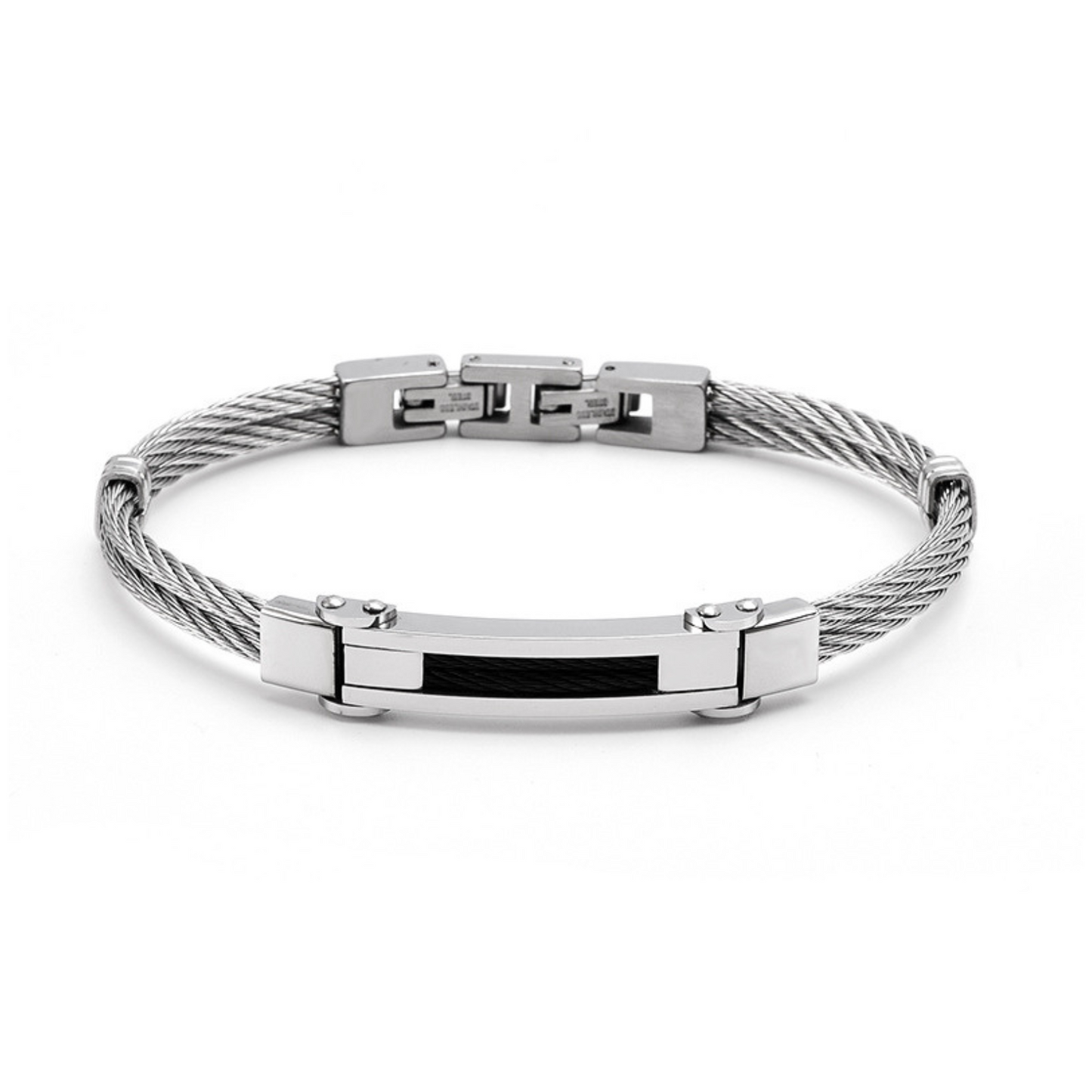 Pulsera de acero inoxidable hombre - Oferta 2x1